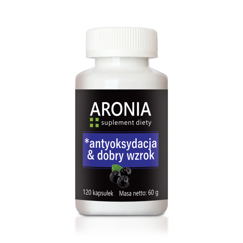 ARONIA ANTYOKSYDACJA & DOBRY WZROK 120 KAPSUŁEK