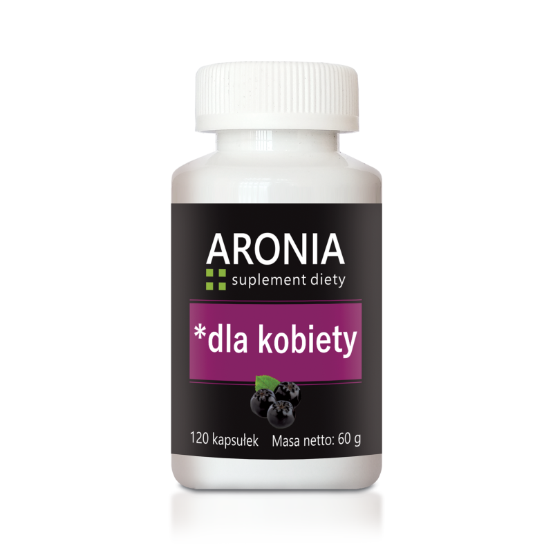 ARONIA DLA KOBIETY 120 KAPSUŁEK