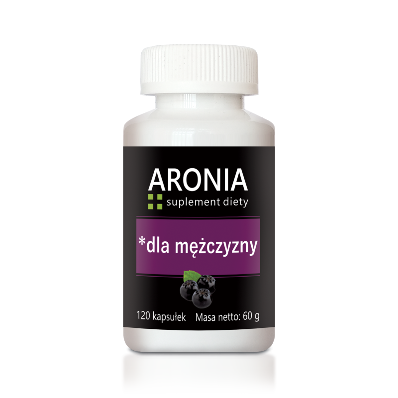 ARONIA DLA MĘŻCZYZNY 120 KAPSUŁEK